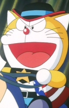 Аниме персонаж Малыш Дора / Dora the Kid из аниме Dorami & Doraemons: Robot School's Seven Mysteries