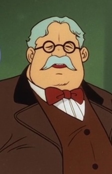 Аниме персонаж Судья Скотт / Judge Scott из аниме Shiroi Kiba White Fang Monogatari