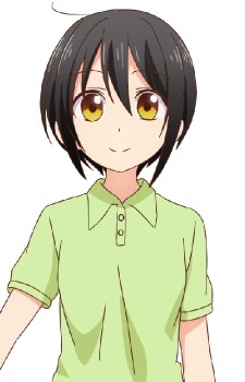 Аниме персонаж Ханаби Нацуно / Hanabi Natsuno из аниме Tachibanakan Triangle
