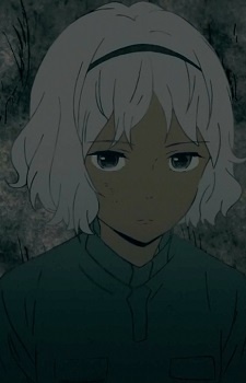 Аниме персонаж Девушка-апатейя / Apatheia Girl из аниме Kujira no Kora wa Sajou ni Utau