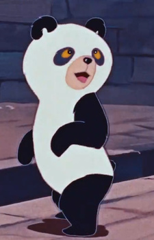Аниме персонаж Панда / Panda из аниме Hakujaden