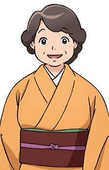 Аниме персонаж Эцуко Тадзима / Etsuko Tajima из аниме Wakaokami wa Shougakusei!