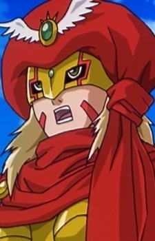Аниме персонаж Darcmon из аниме Digimon Frontier: Ornismon Fukkatsu!!