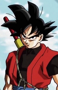 Аниме персонаж Сон Гоку: Зено / Goku: Xeno Son из аниме Super Dragon Ball Heroes: Universe Mission