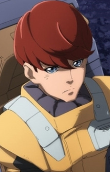 Аниме персонаж Йона Башта / Jona Basta из аниме Mobile Suit Gundam NT