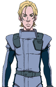 Аниме персонаж Фрэнсон / Franson из аниме Mobile Suit Gundam NT