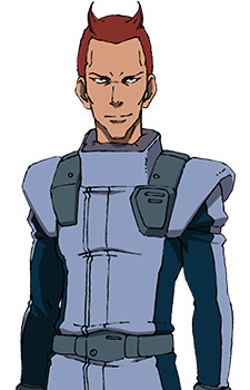 Аниме персонаж Амаджа / Amaja из аниме Mobile Suit Gundam NT
