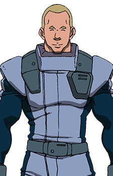Аниме персонаж Павел / Pavel из аниме Mobile Suit Gundam NT