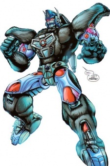 Аниме персонаж Оптимус Праймал / Optimus Primal из аниме Beast Wars Second Chou Seimeitai Transformers