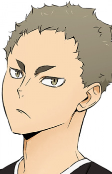 Аниме персонаж Хитоси Гиндзима / Hitoshi Ginjima из аниме Haikyuu!!: To the Top 2nd Season