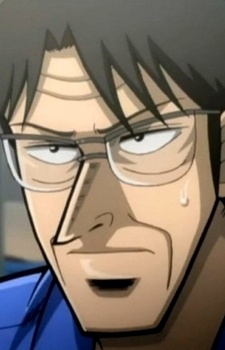 Аниме персонаж Менеджер / Manager из аниме Gyakkyou Burai Kaiji: Ultimate Survivor