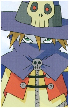 Аниме персонаж Визармон / Wizarmon из аниме Digimon Adventure