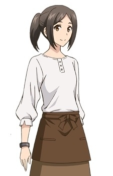Аниме персонаж Рита / Rita из аниме Uchi no Ko no Tame naraba, Ore wa Moshikashitara Maou mo Taoseru kamo Shirenai.