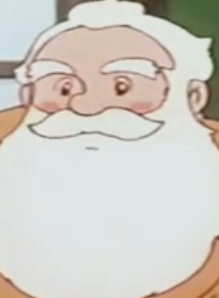 Аниме персонаж Санта-Клаус / Santa Claus из аниме Santa no Yama Yousei no Mori