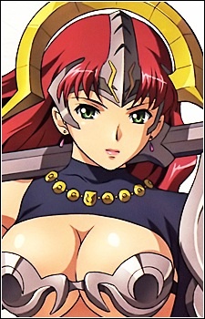 Аниме персонаж Клодетта Вэнс / Claudette Vance из аниме Queen's Blade: Rurou no Senshi