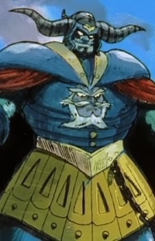 Аниме персонаж Генерал Тьмы / Ankoku Daishogun из аниме Mazinger Z tai Ankoku Daishougun