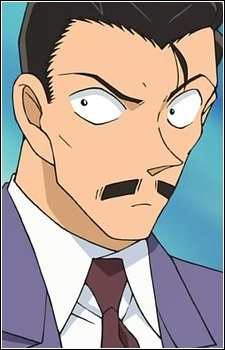 Аниме персонаж Когоро Мори / Kogorou Mouri из аниме Detective Conan