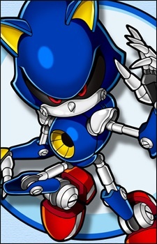 Аниме персонаж Метал Соник / Metal Sonic из аниме Sonic★the★Hedgehog