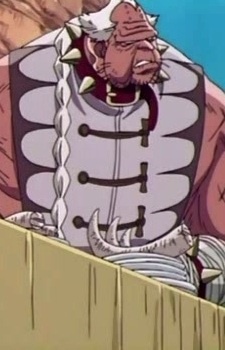 Аниме персонаж Генерал Хотдог / General Hotdog из аниме One Piece Movie 3: Chinjuu-jima no Chopper Oukoku