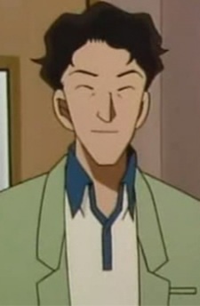 Аниме персонаж Детектив Андо / Keiji Andou из аниме Detective Conan