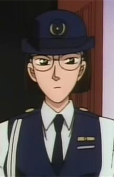 Аниме персонаж Полицейская / Fujinkeikan из аниме Detective Conan