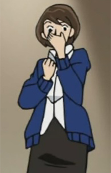 Аниме персонаж Работница магазина / Female Clerk из аниме Detective Conan
