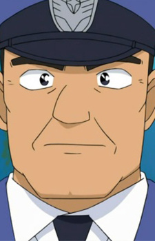 Аниме персонаж Охранник / Keibiin из аниме Detective Conan