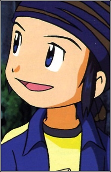 Аниме персонаж Коджи Минамото / Kouji Minamoto из аниме Digimon Frontier
