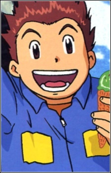 Аниме персонаж Джунпэй Шибаяма / Junpei Shibayama из аниме Digimon Frontier