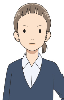 Аниме персонаж Норико Окатимати / Noriko Okachimachi из аниме Sayonara Watashi no Cramer