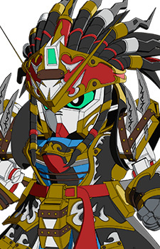 Аниме персонаж Edward Second V из аниме SD Gundam World Heroes