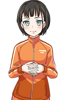 Аниме персонаж Сино Укита / Shino Ukita из аниме Puraore! Pride of Orange