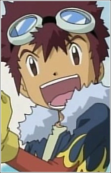 Аниме персонаж Дайскэ Мотомия / Daisuke Motomiya из аниме Digimon Adventure 02