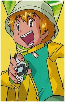 Аниме персонаж Такэру Такаиси / Takeru Takaishi из аниме Digimon Adventure Movie