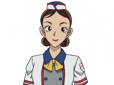 Аниме персонаж Элли Ишиока / Ellie Ishioka из аниме Detective Conan Movie 24: The Scarlet Bullet