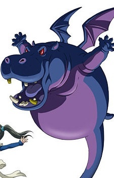 Аниме персонаж Гиппопатам / Hippopotamus из аниме Blue Dragon