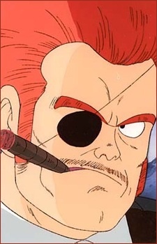 Аниме персонаж Командующий Ред / Commander Red из аниме Dragon Ball