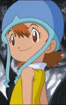 Аниме персонаж Сора Такэноути / Sora Takenouchi из аниме Digimon Adventure Movie