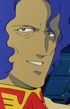 Аниме персонаж М’Куве / M'Quve из аниме Mobile Suit Gundam