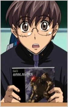 Аниме персонаж Синдзи Кадзама / Shinji Kazama из аниме Full Metal Panic!