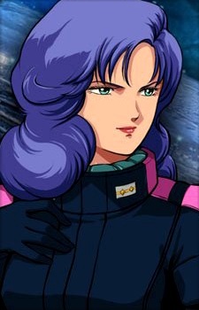 Аниме персонаж Розамия Бадам / Rosamia Badam из аниме Mobile Suit Zeta Gundam