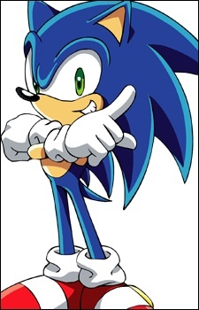 Аниме персонаж Ёжик Соник / Sonic the Hedgehog из аниме Sonic★the★Hedgehog
