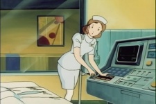 Аниме персонаж Медсестра / Nurse из аниме Sengoku Majin Goushougun: Toki no Etranger