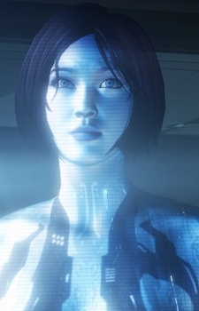 Аниме персонаж Кортана / Cortana из аниме Halo Legends