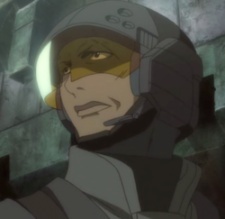 Аниме персонаж Сержант Хаузер / Sgt. Hauser из аниме Halo Legends
