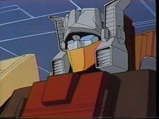 Аниме персонаж Chromedome из аниме Transformers: The☆Headmasters