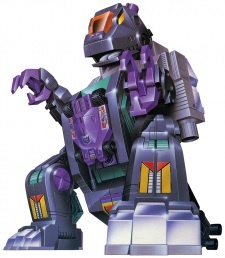 Аниме персонаж Dinosaurer из аниме Transformers: The☆Headmasters