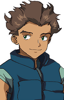 Аниме персонаж Ахмед Эль Хосе / Ahmed El Fasi из аниме Mobile Suit Gundam SEED