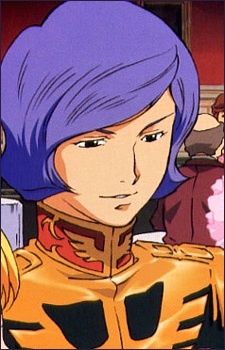 Аниме персонаж Гарма Заби / Garma Zabi из аниме Mobile Suit Gundam