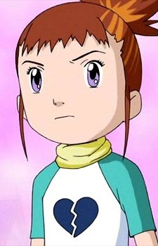 Аниме персонаж Руки Макино / Ruki Makino из аниме Digimon Tamers